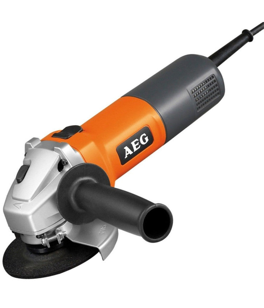 Smerigliatrice Angolare Disco 115 Mm Motore 720w Taglio Sbavo Cavo Flex Aeg Pro         