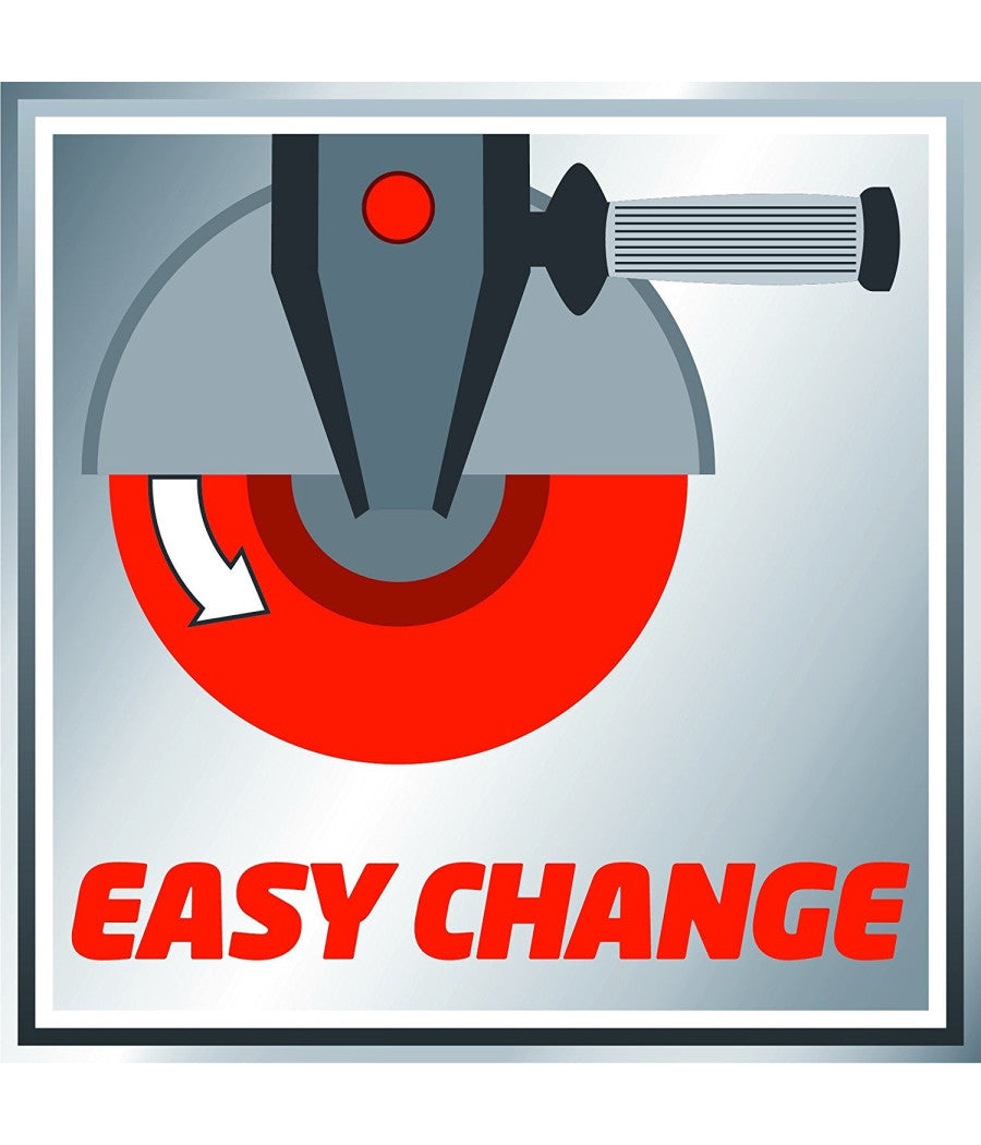 Smerigliatrice Angolare Einhell Tc-ag 125 850 Watt 125 Mm Diametro Dischi         