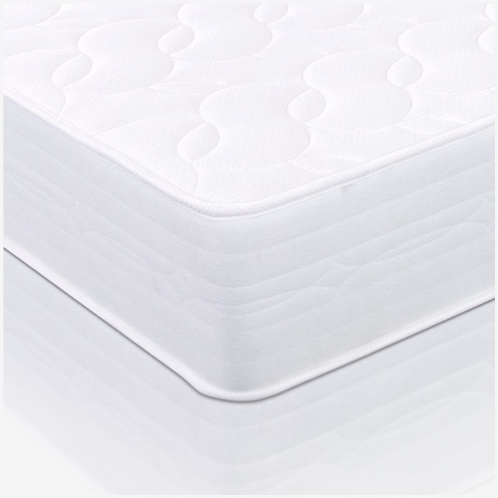 Materasso a Molle Matrimoniale 170x200, altezza 24 cm - Molle Bonnel, Box System, Traspirante | Smeraldo