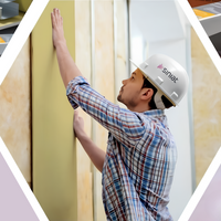 Lastra cartongesso esterni interni umidi sauna 1200x2000 mm aquaboard pro siniat