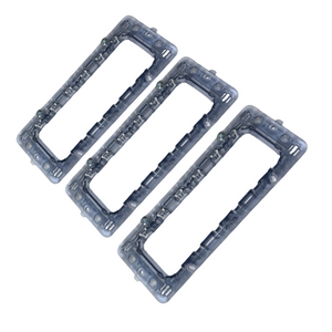 Kit supporto biesse per placche compatibile con bticino matix 6 posti *** numero pezzi 3, confezione 1