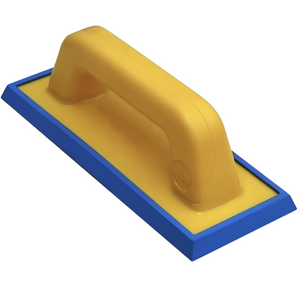 Spatola fuga doppio profilo gomma intercambiabile azzurrina 95x245 mm