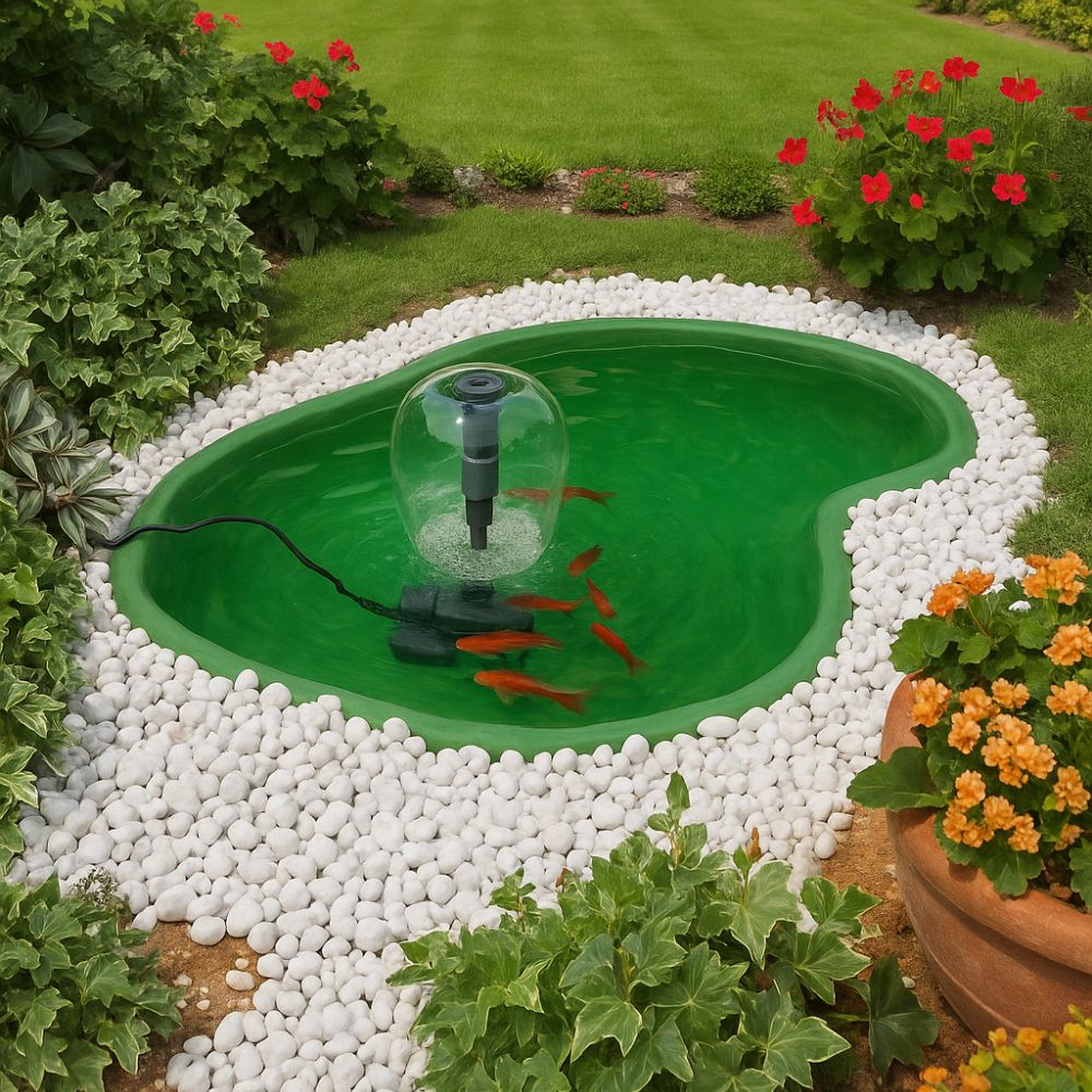 Laghetto da giardino caldonazzo litri 120 dimensioni 110x78xh28