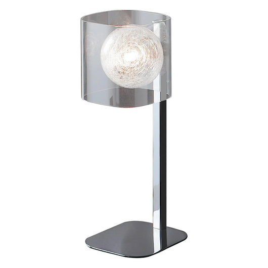 LÚZETE - SOBREMESA 1LUZ BARBARA CRISTAL