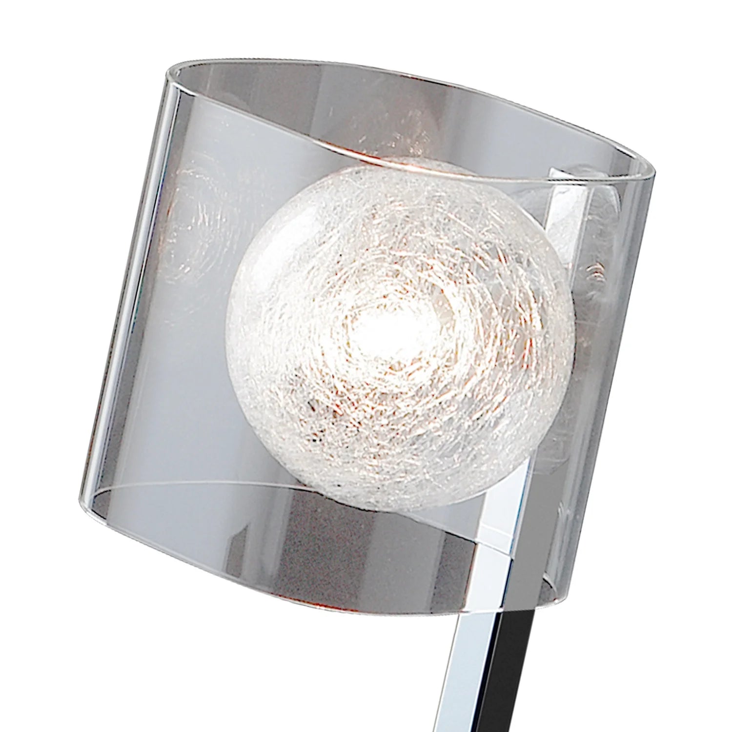 LÚZETE - SOBREMESA 1LUZ BARBARA CRISTAL