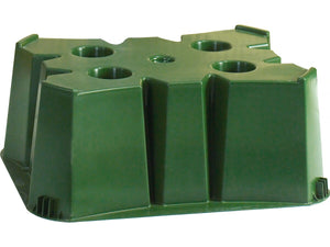 Basi per il serbatoio per il recupero dell'acqua da 200 e 350 L  - 60 x 60 x 30 cm - Verde