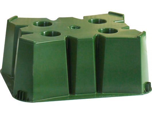 Basi per il serbatoio per il recupero dell'acqua da 200 e 350 L  - 60 x 60 x 30 cm - Verde