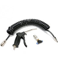 Soffiatore Pistola Ugello Per Compressore Con Tubo Aria Compressa A Spirale         