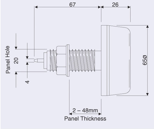 PULSANTE SOFFIETTO BIANCO