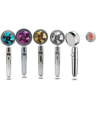 Soffione Doccetta Doccia Con Elica Turbo Vortice Vortex Water Saving Easy Clean         