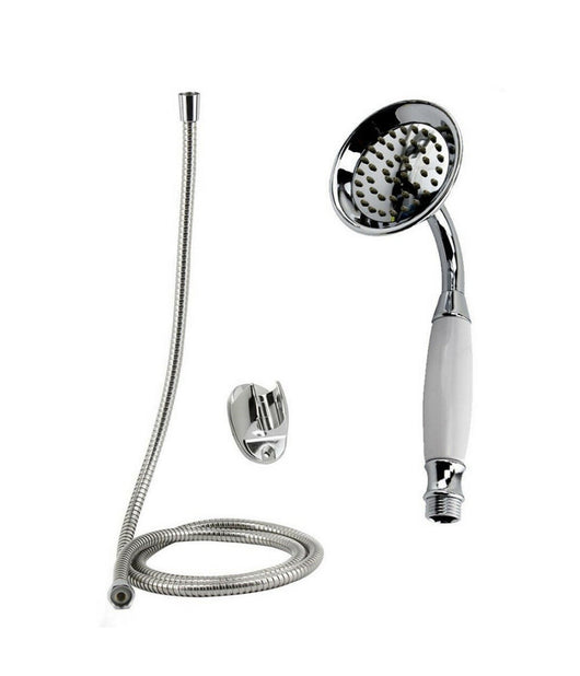 Soffione Doccia A Telefono Con Tubo Flessibile Da 180 Cm Filtro Supporto A Muro         
