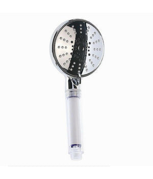 Soffione Doccia Doccetta Multigetto Rotondo 11x25 Cm Massaggio Anticalcare 79699         