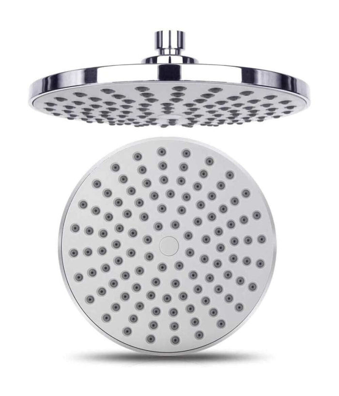 Soffione Doccia Led Rgb Rotondo 20cm Cromoterapia Doccia Emozionale Argento 79906         