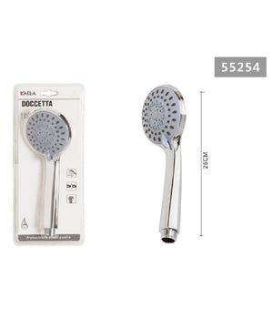 Soffione Doccia Multigetto Bagno Doccetta Universale Getto Regolabile 25cm 55254         