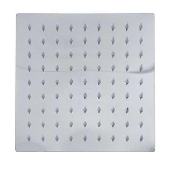 Trade Shop - Soffione Doccia Quadrato 20 X 20 Cm Ugelli Fori Bagno Miscelatore 69122 Moderno -