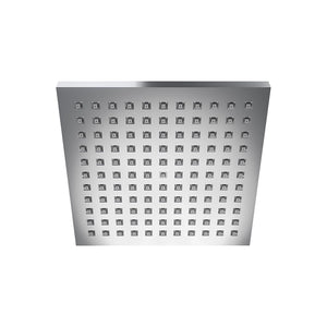 Set doccia cromato - Miscelatore incasso Hedy con braccio e soffione 20x20 cm