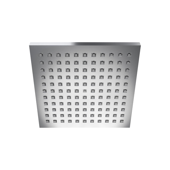 Set doccia cromato - Miscelatore incasso Hedy con braccio e soffione 20x20 cm