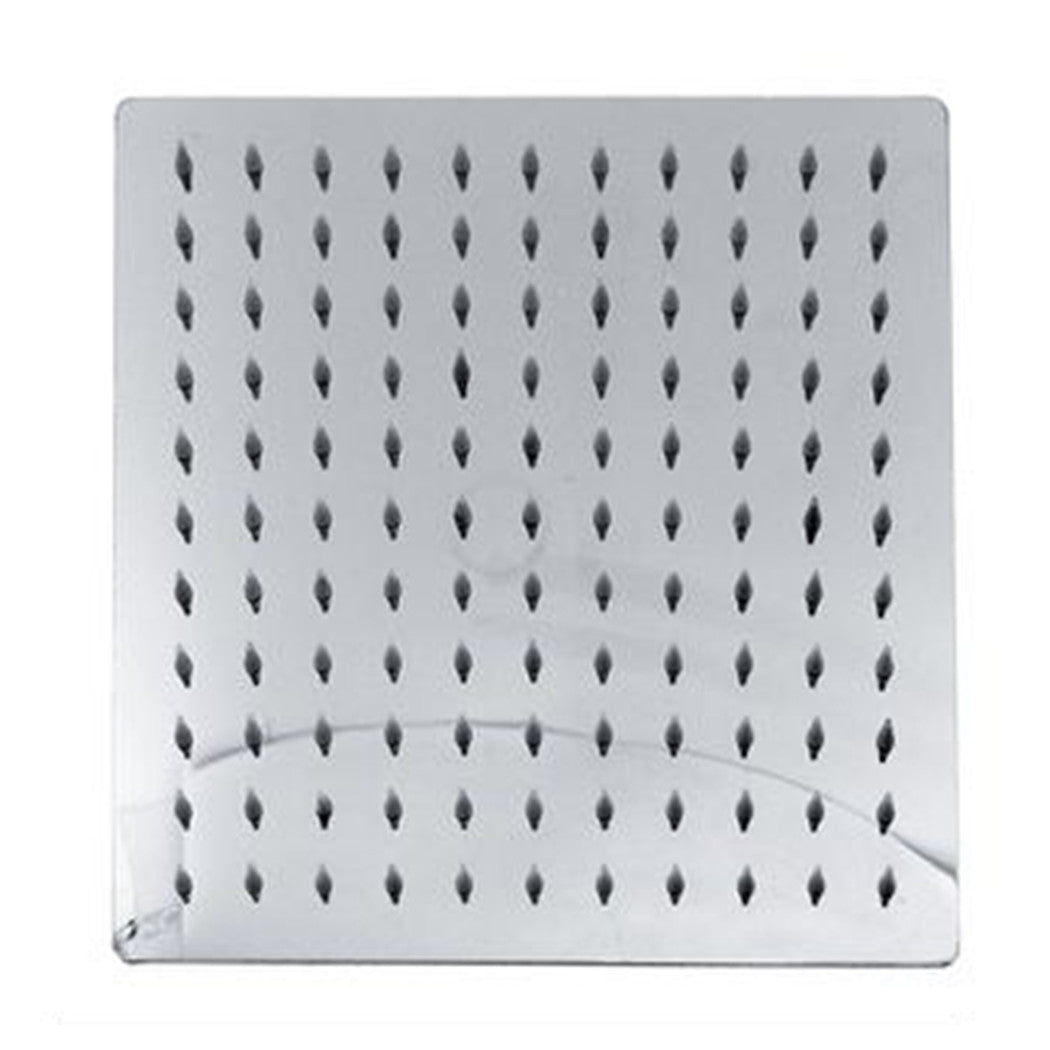 Trade Shop - Soffione Doccia Quadrato Moderno 25 X 25 Cm Ugelli Fori Bagno Miscelatore 69123 -