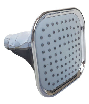 Soffione Doccia Quadrato Orientabile Pioggia Bagno Moderno 10 X 10 Cm Art. 59216         