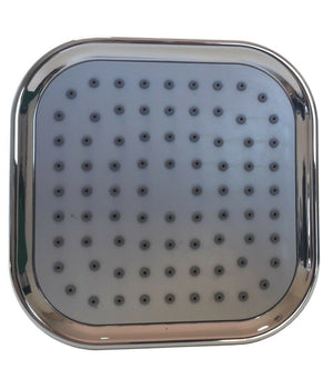 Soffione Doccia Quadrato Orientabile Pioggia Bagno Moderno 10 X 10 Cm Art. 59216         