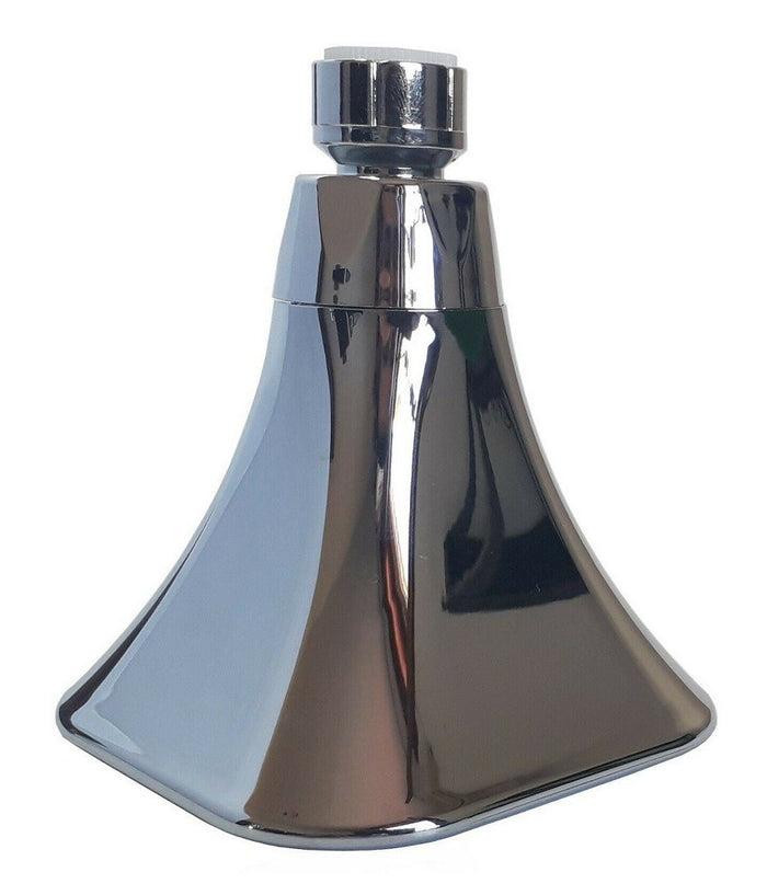 Soffione Doccia Quadrato Orientabile Pioggia Bagno Moderno 10 X 10 Cm Art. 59216         