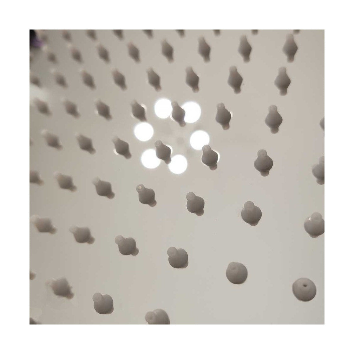 Set doccia incasso con soffione, braccio, miscelatore termostatico, doccetta e flessibile, dimensioni 20x20