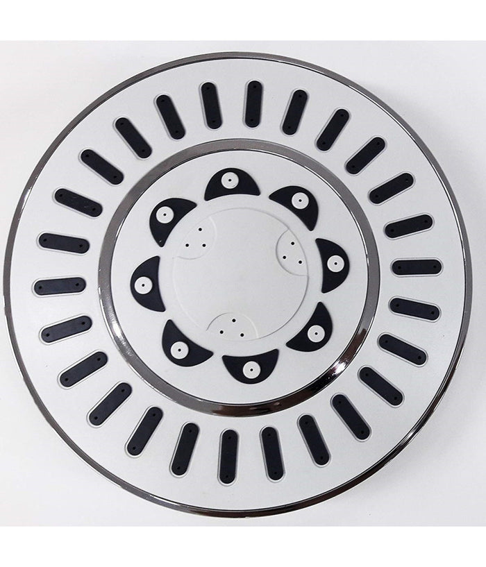 Soffione Doccia Rotondo Bianco 8  52342 19 Cm Acciaio Orientabile Ultra Flat         