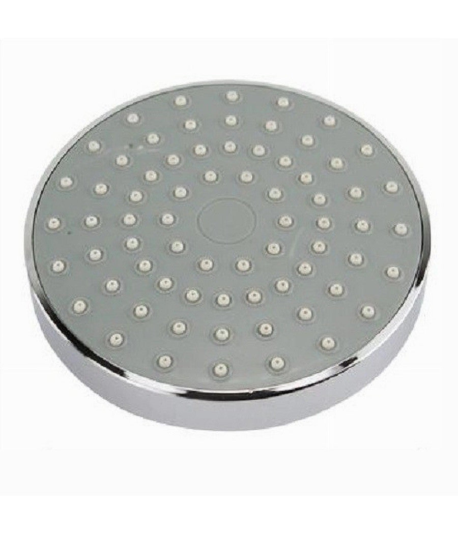 Soffione Doccia Rotondo Diametro 10 Cm Ugelli Fori Bagno Miscelatore 59163         