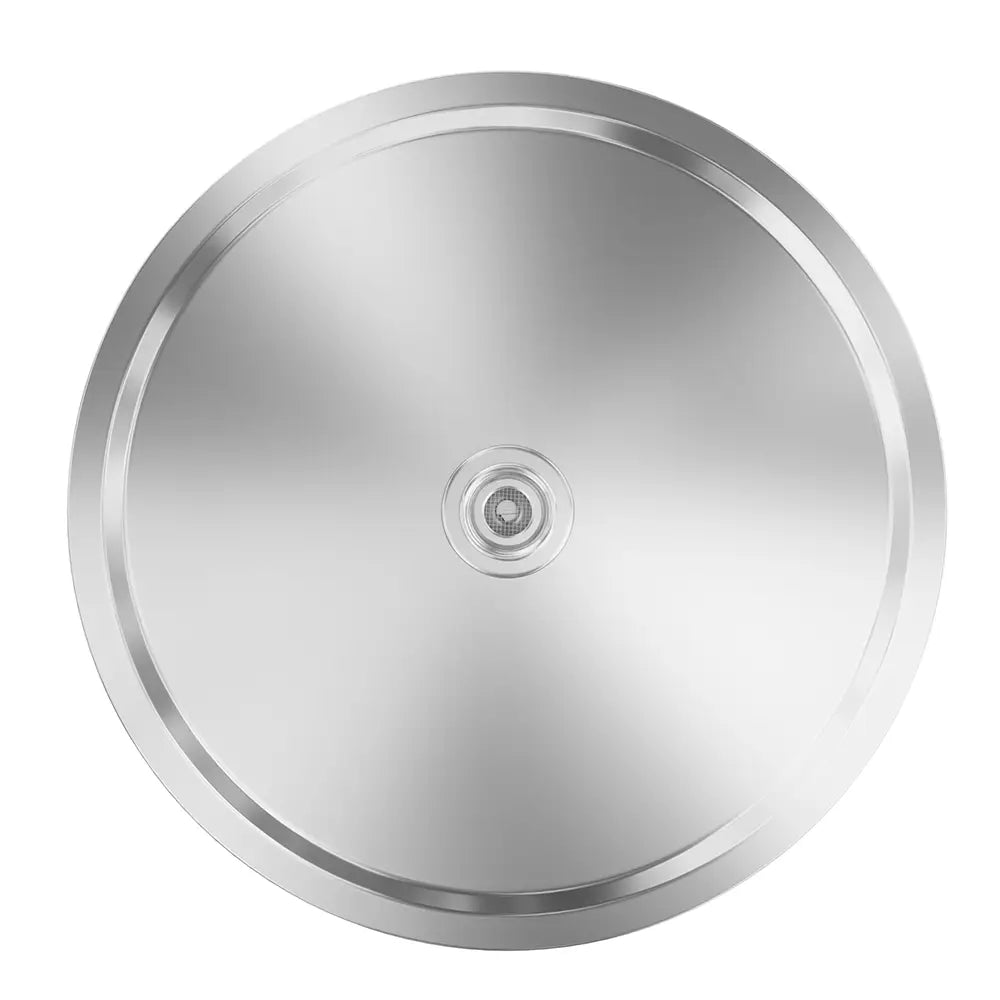 Set doccia cromato - Miscelatore incasso Mia con braccio e soffione slim 20 cm