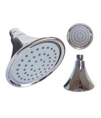 Soffione Doccia Tondo Orientabile Pioggia Bagno Moderno 10 X 10 Cm Art. 59217         