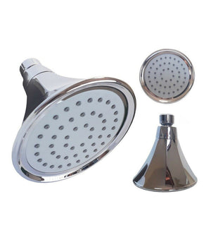 Soffione Doccia Tondo Orientabile Pioggia Bagno Moderno 10 X 10 Cm Art. 59217         