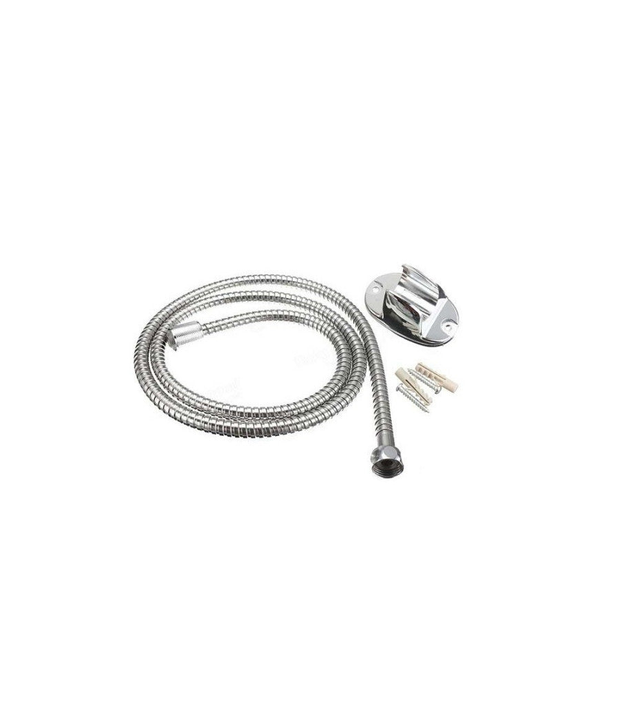 Soffione Doccia Universale Rotondo Colorato Doccetta Accessori Bagno Con Laccio  Arancione       