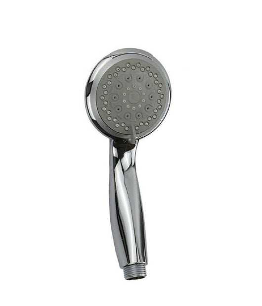 Soffione Doccia Vasca Multigetto Abs Cromato Grigio Sistema Attacco 1/2" 69343         