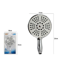 Soffione Grande Rotondo Doccia 15 X 23cm Doccetta Multigetto Bagno Moderna 59266         
