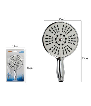 Soffione Grande Rotondo Doccia 15 X 23cm Doccetta Multigetto Bagno Moderna 59266         