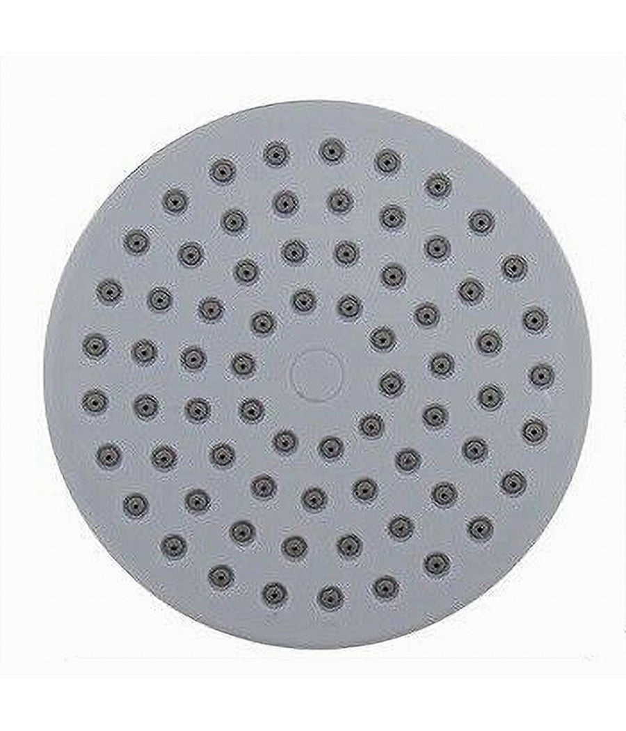 Soffione Per Doccia Rotondo 11 Cm Ugelli Fori Bagno Miscelatore Attacchi 69284         