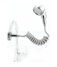 Soffione Telefono Doccia Per Rubinetto Bagno Cucina Con Spirale Elastica Q-hs1         