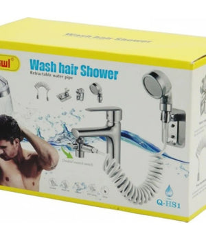 Soffione Telefono Doccia Per Rubinetto Bagno Cucina Con Spirale Elastica Q-hs1         