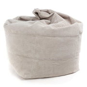 Sofi Pouf Poltrona Sacco in Velluto Velvet a Coste Dim. 75x115 Cm