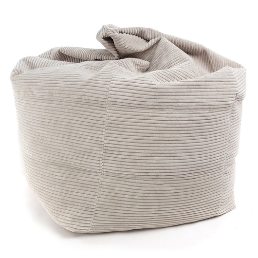 Sofi Pouf Poltrona Sacco in Velluto Velvet a Coste Dim. 75x115 Cm