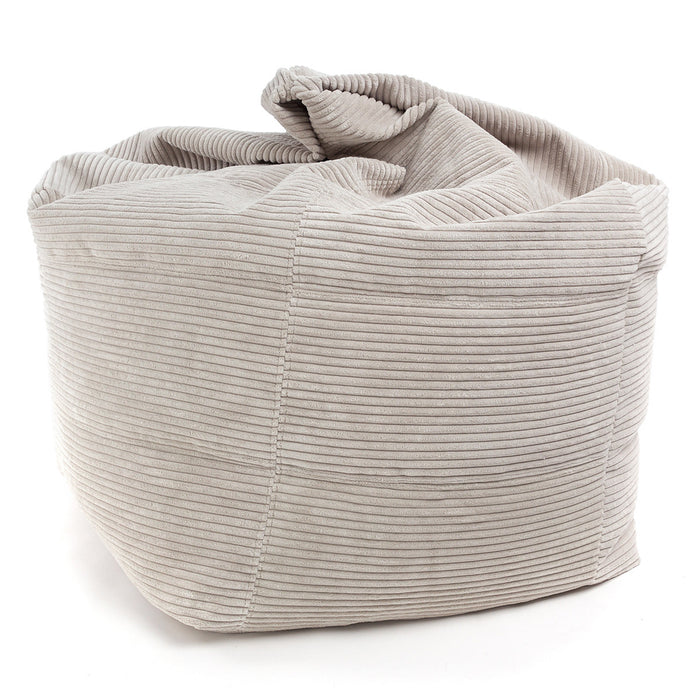 Sofi Pouf Poltrona Sacco in Velluto Velvet a Coste Dim. 75x115 Cm