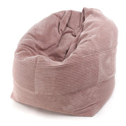 Sofi Pouf Poltrona Sacco in Velluto Velvet a Coste Dim. 75x115 Cm