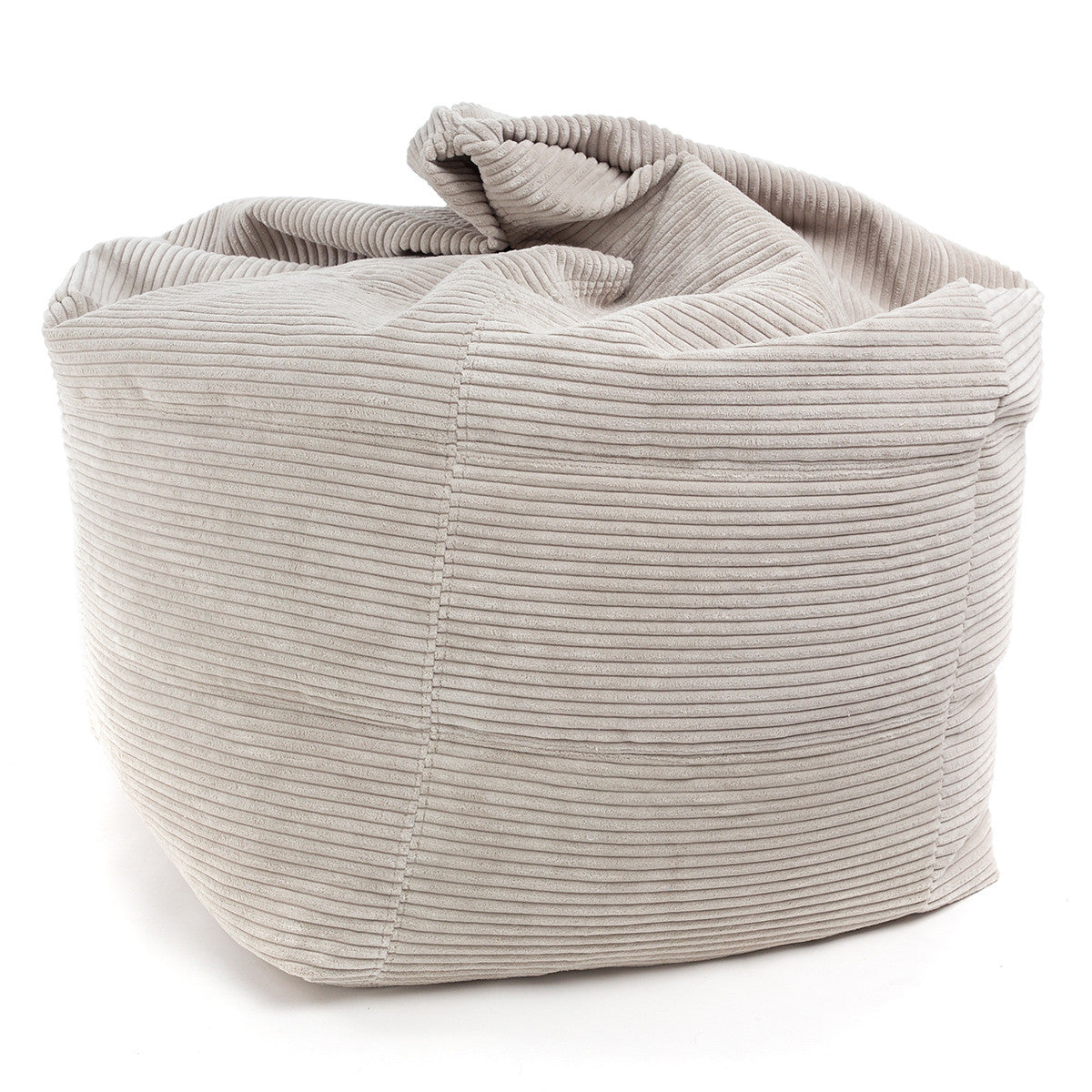 Sofi Pouf Poltrona Sacco in Velluto Velvet a Coste Dim. 75x115 Cm