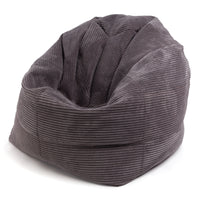 Sofi Pouf Poltrona Sacco in Velluto Velvet a Coste Dim. 75x115 Cm