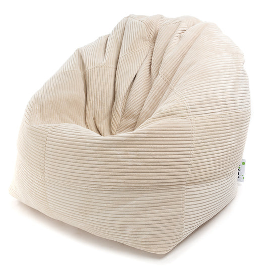 Sofi Pouf Poltrona Sacco in Velluto Velvet a Coste Dim. 75x115 Cm