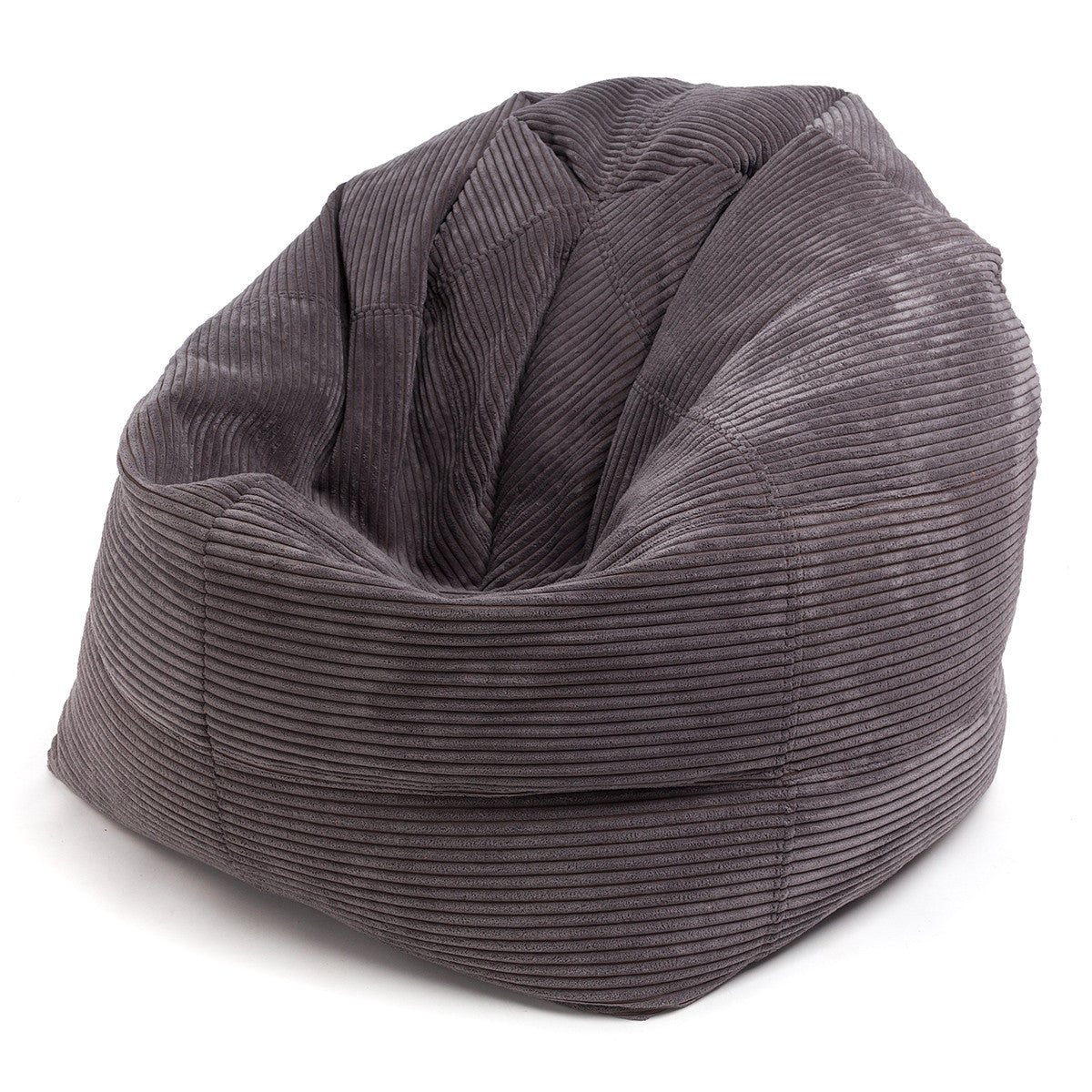 Sofi Pouf Poltrona Sacco in Velluto Velvet a Coste Dim. 75x115 Cm