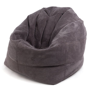 Sofi Pouf Poltrona Sacco in Velluto Velvet a Coste Dim. 75x115 Cm
