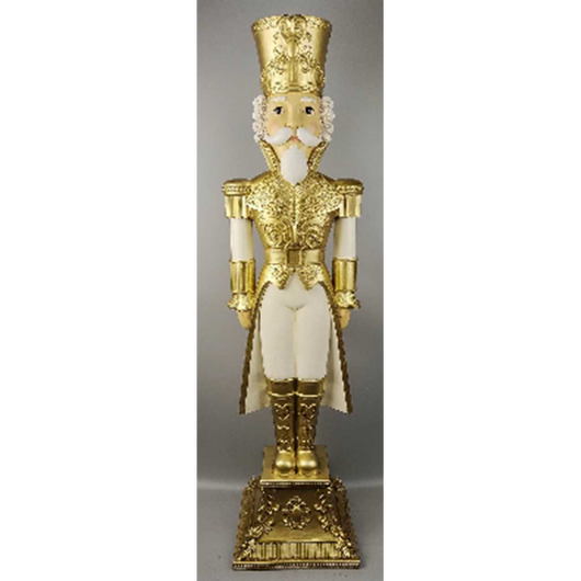 Soldatino resina oro cm h122