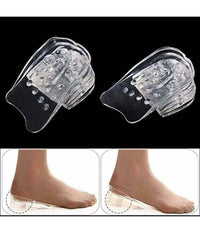 Solette Alzatacco Gel Silicone Altezza Regolabile Alzatacchi Scarpe Uomo Donna         