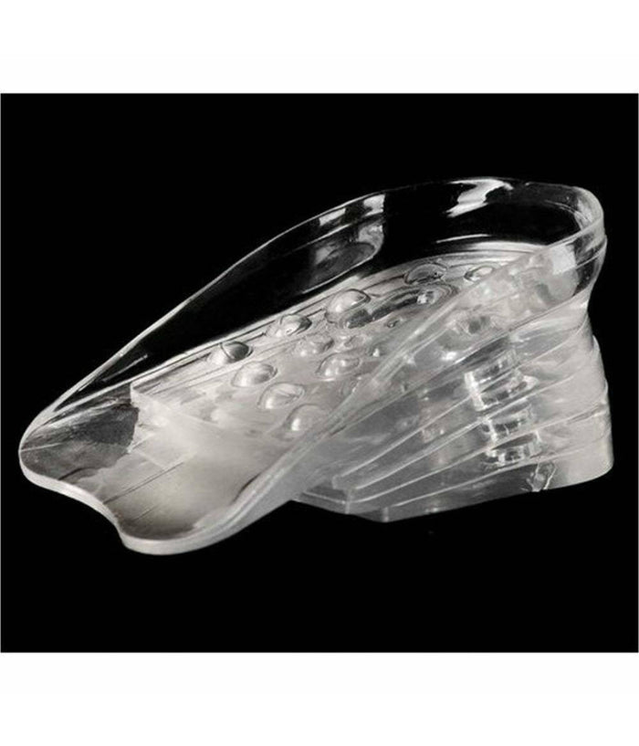 Solette Alzatacco Gel Silicone Altezza Regolabile Alzatacchi Scarpe Uomo Donna         
